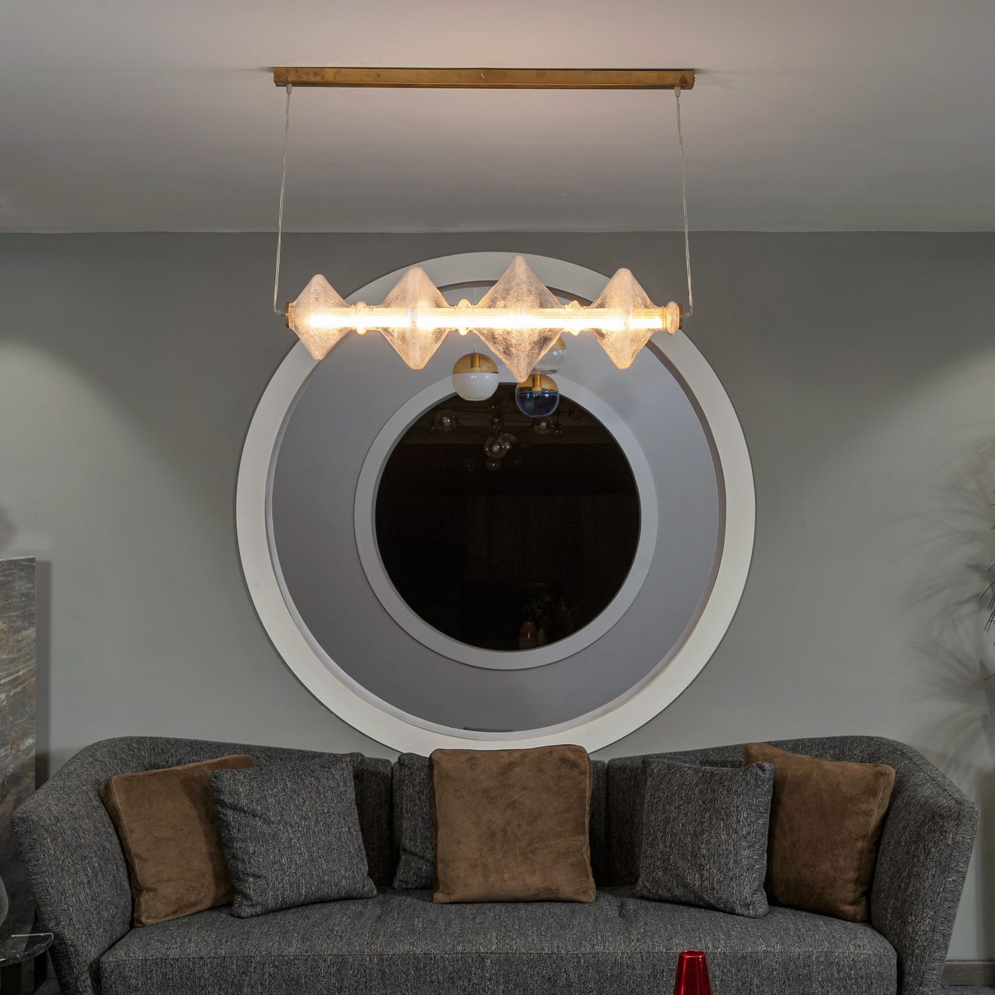 Smokey Chandelier CLA4